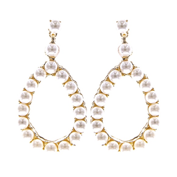 Pearl Drop Earrings - Picture 1 of 1